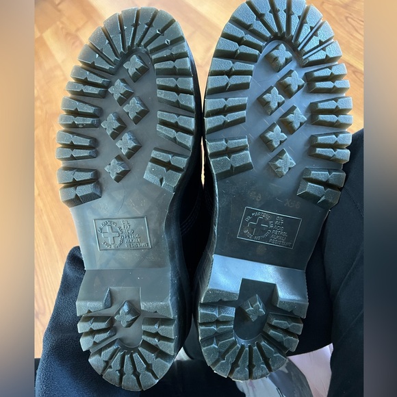 Dr Marten / Doc Marten 101 Smooth Leather Ankle Boot Platform LIKE NEW womens 8 - Picture 3 of 4